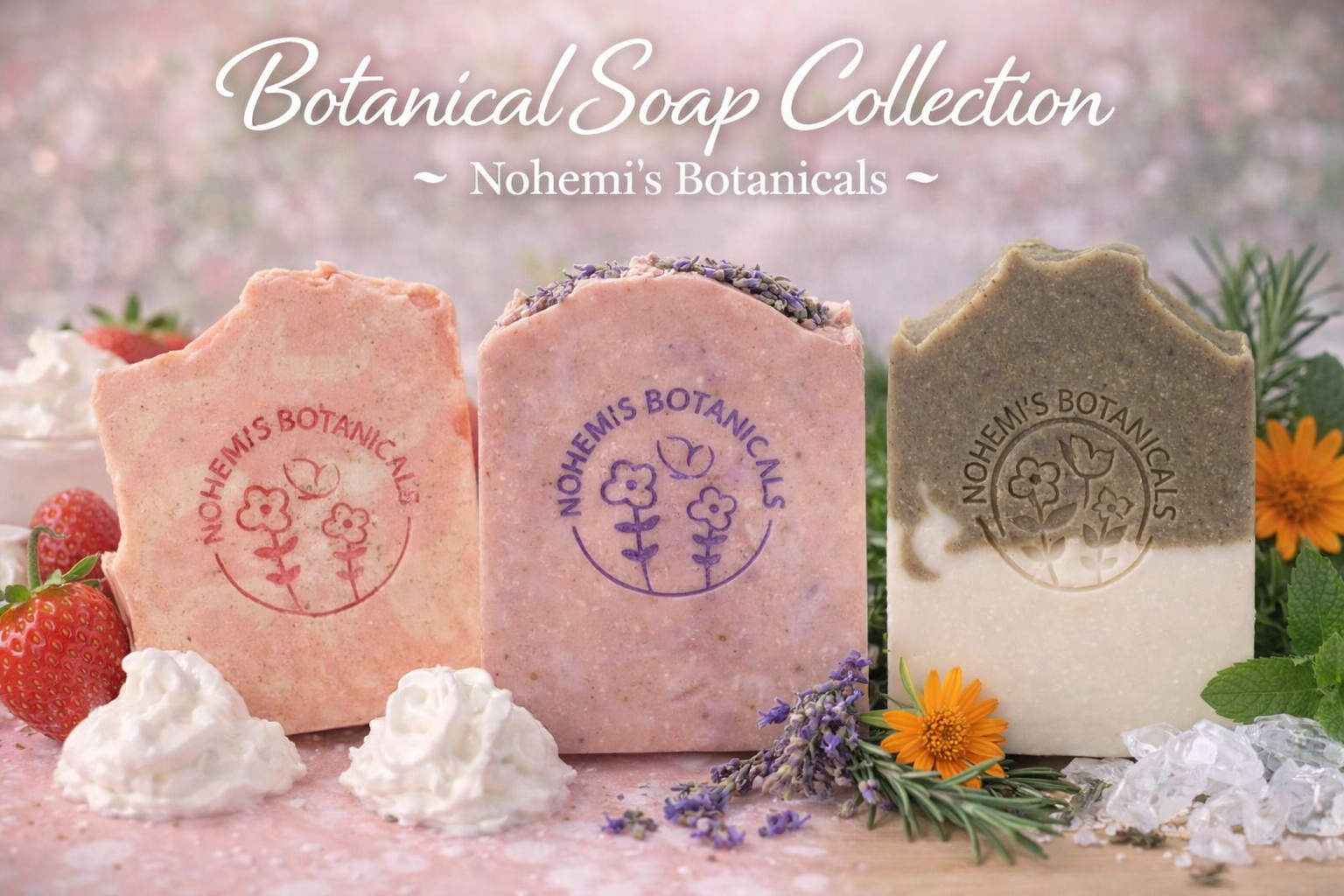 Botanical Cold Process Soaps